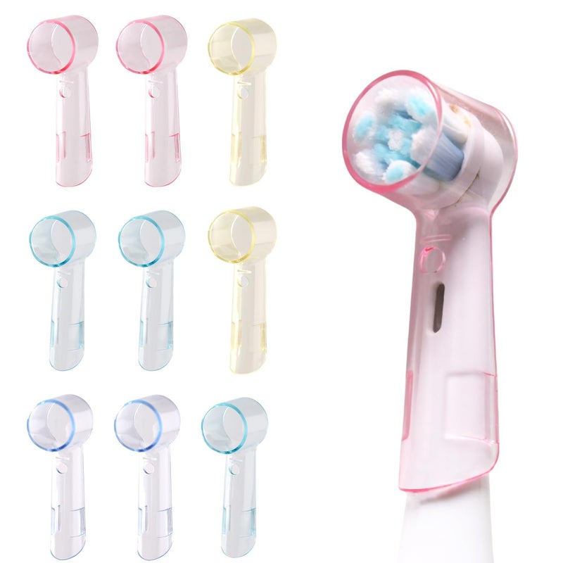 Luxiremi 8 pcs Cover for Electric Toothbrushes by Oral B, Protective hygienic Cover for Travelling Keeps Out Germs and dust for Better Health